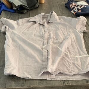 XL Men's Light Gray Shirt, P2P 25” cotton